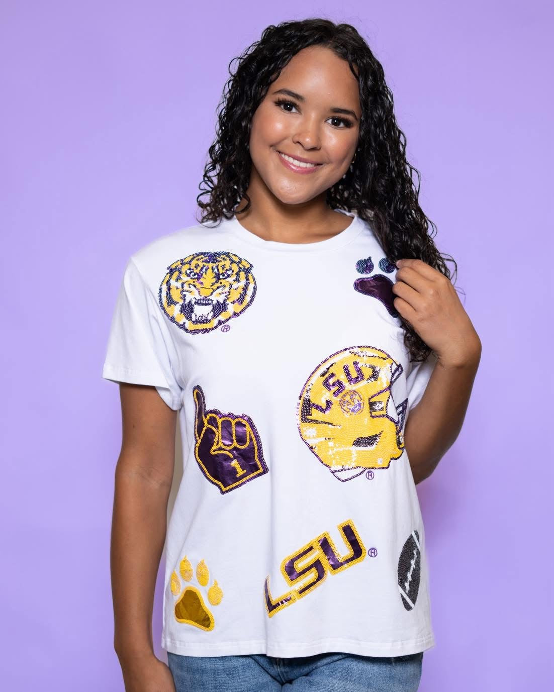 LSU Tigers Football Game Day Top | Geaux Styles