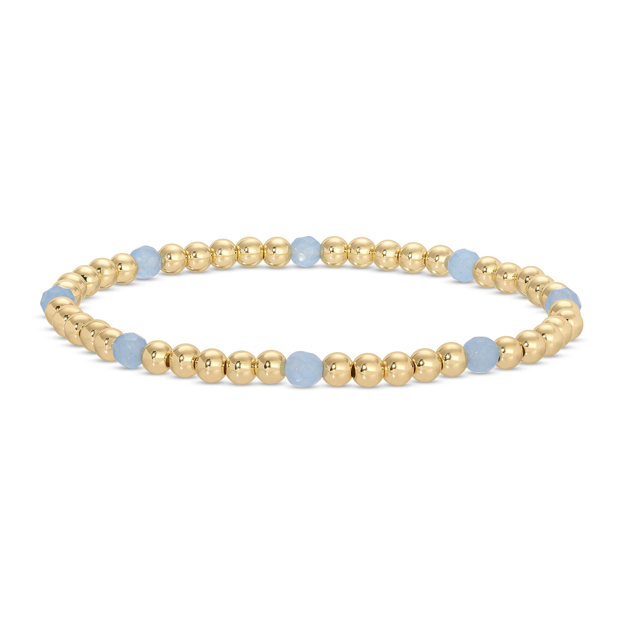Beaded Bracelets With Stone Accents