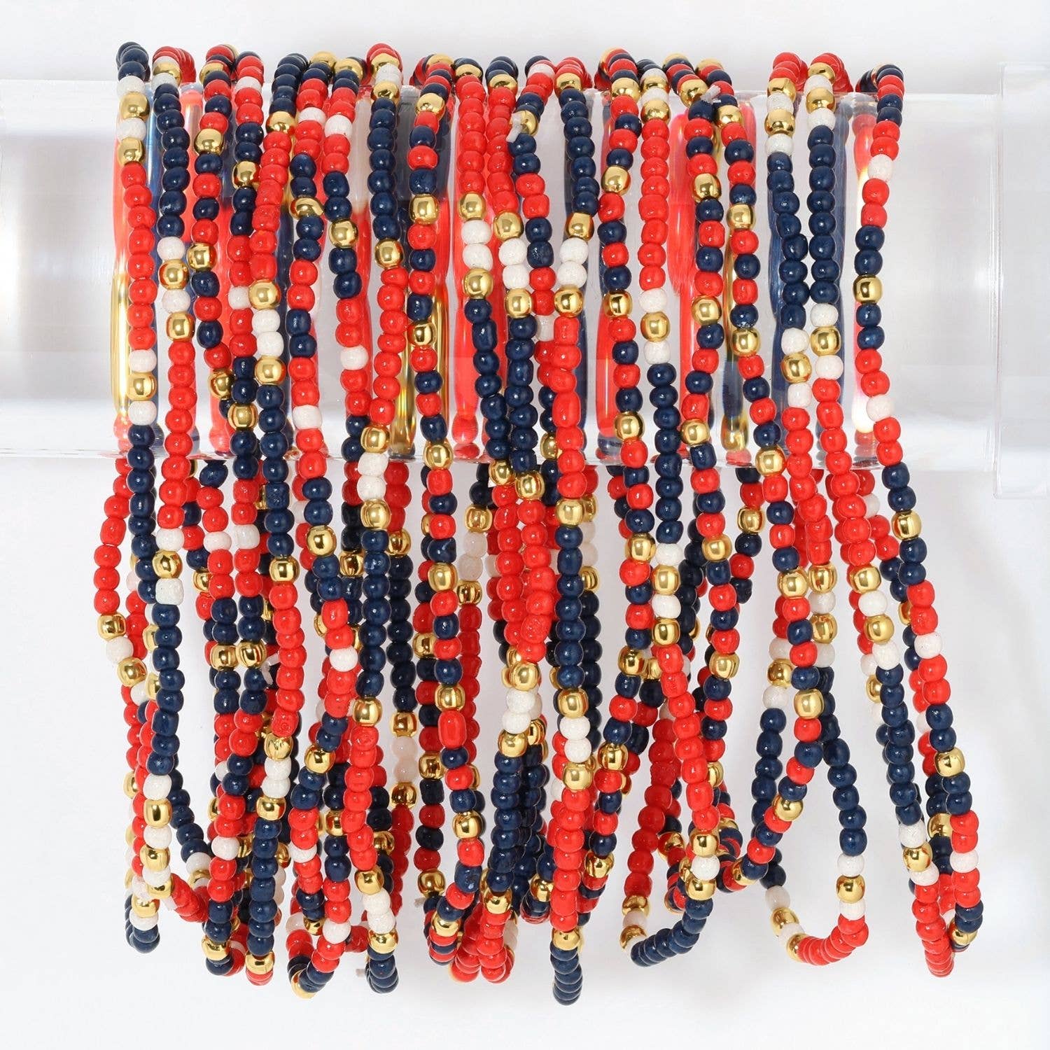Stretch Beaded GAME DAY Bracelets