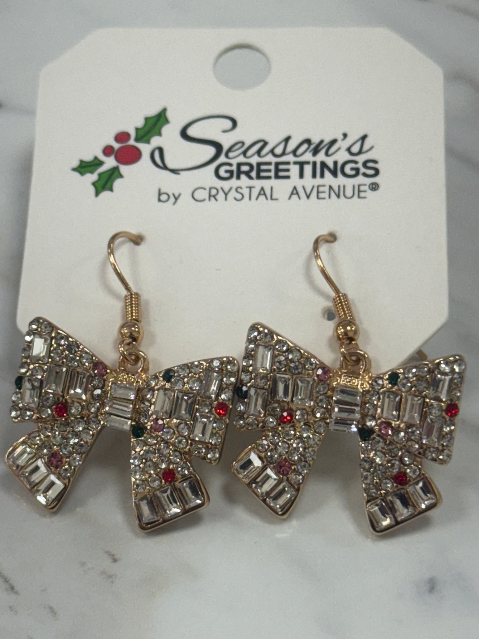 Christmas earrings