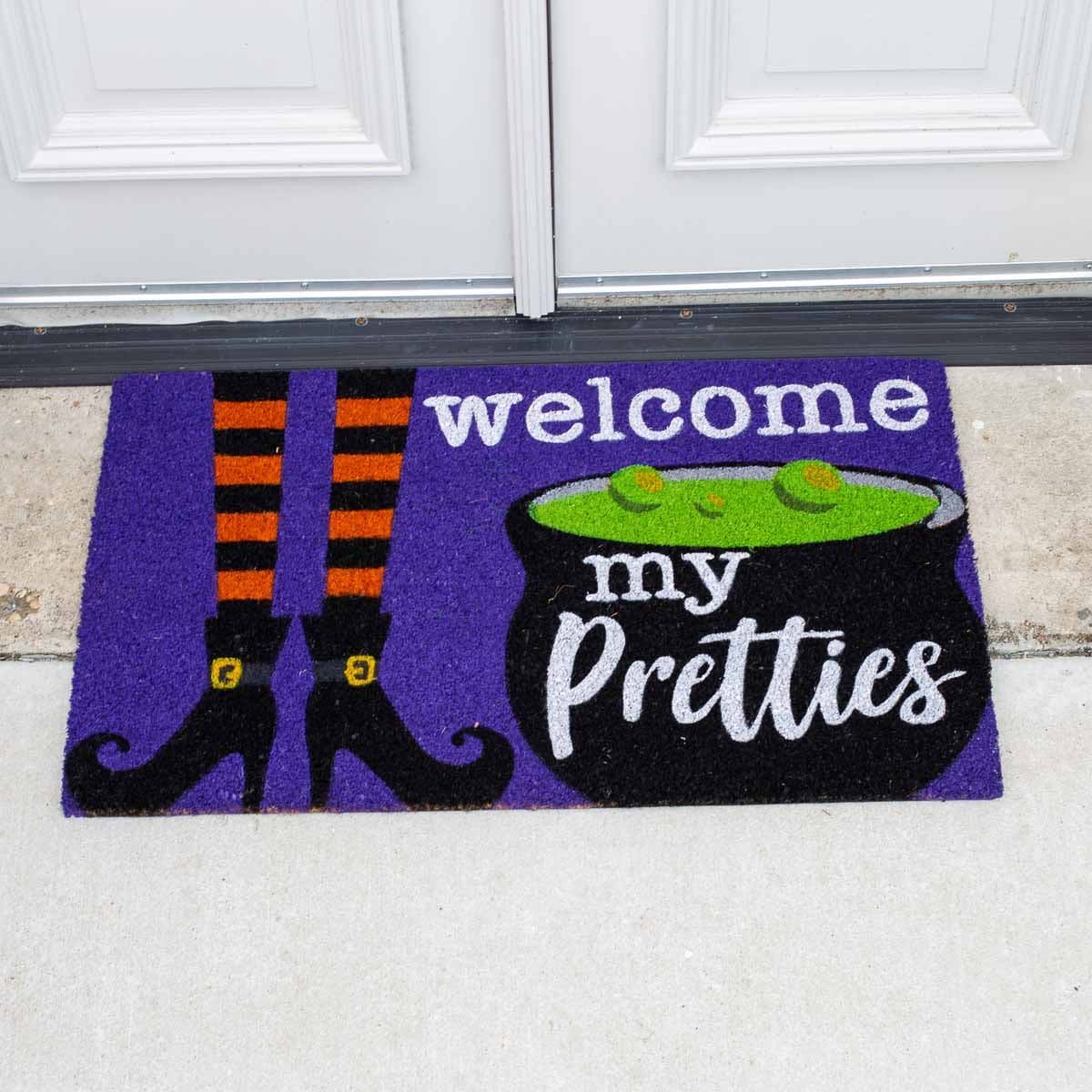 Welcome my pretties coir mat