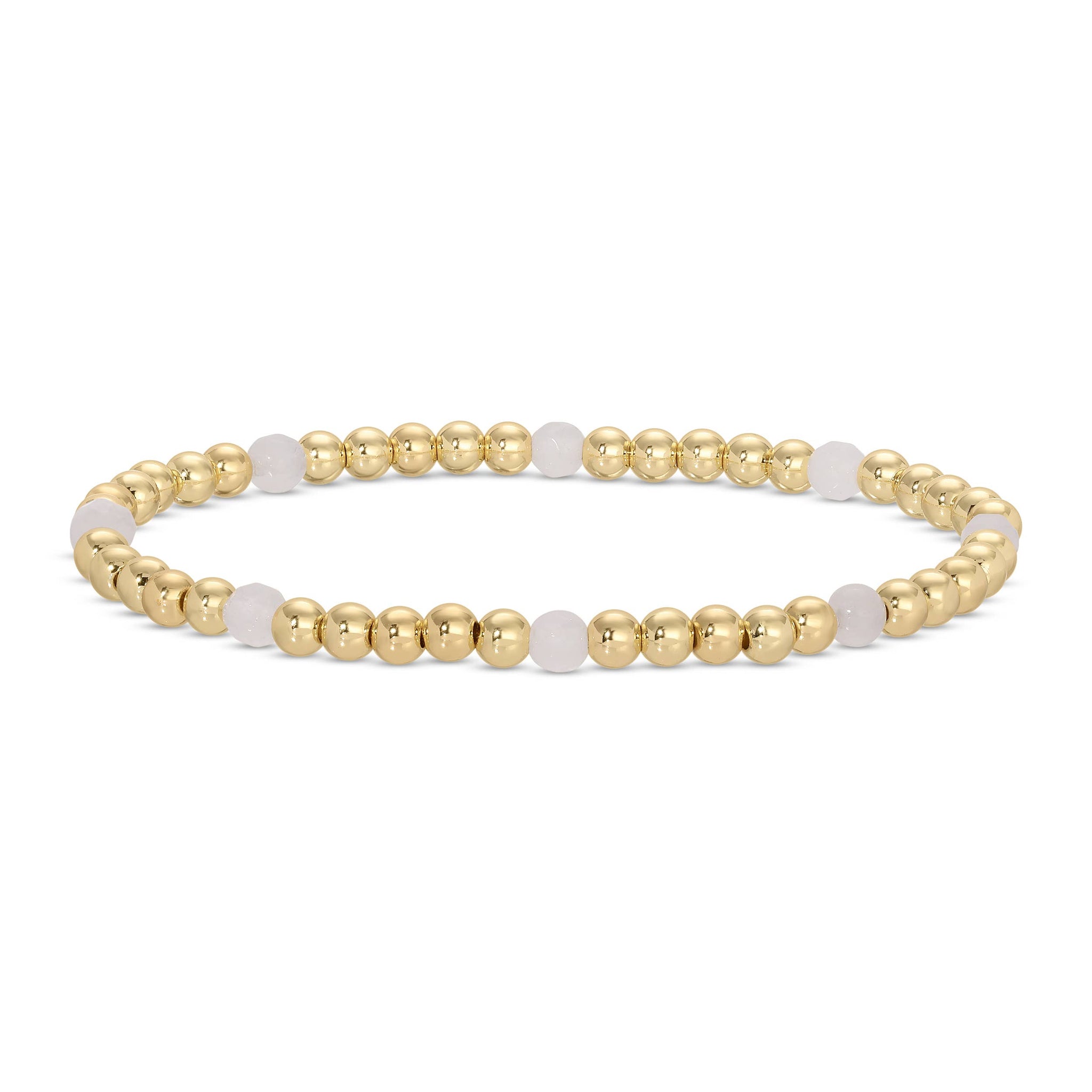 Beaded Bracelets With Stone Accents
