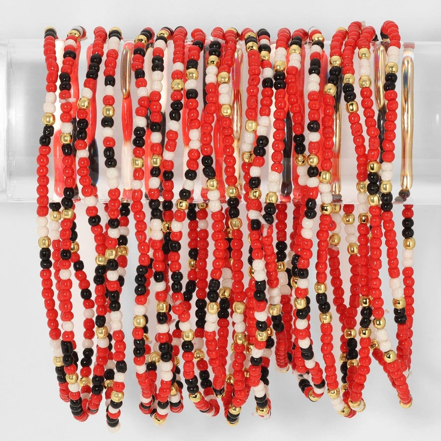Stretch Beaded GAME DAY Bracelets