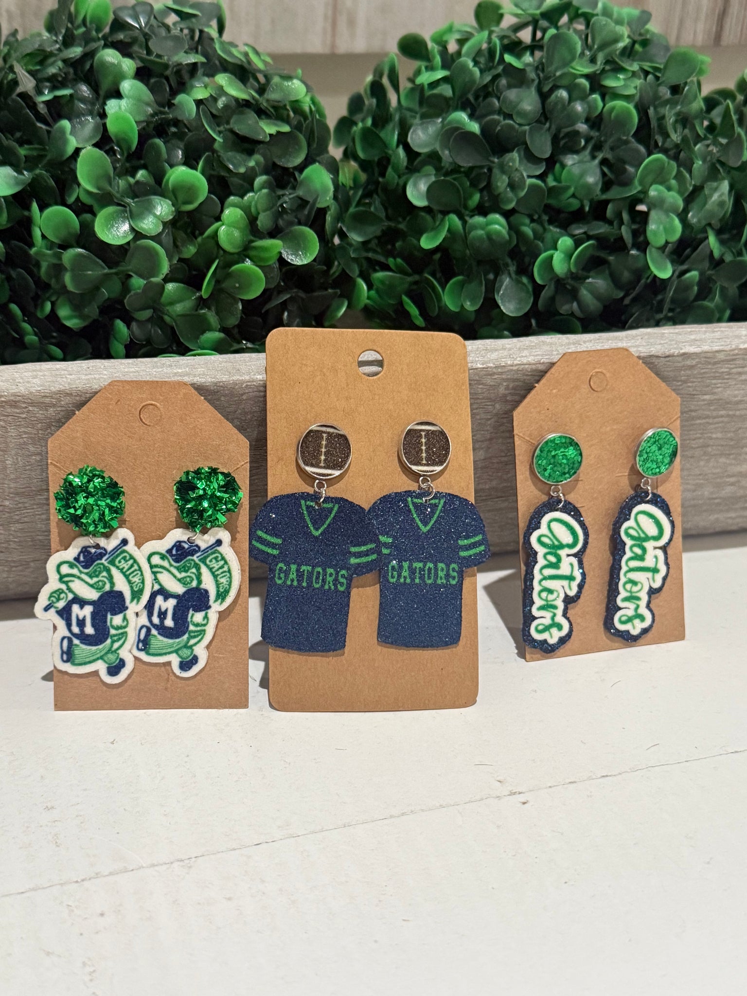 Gators earrings