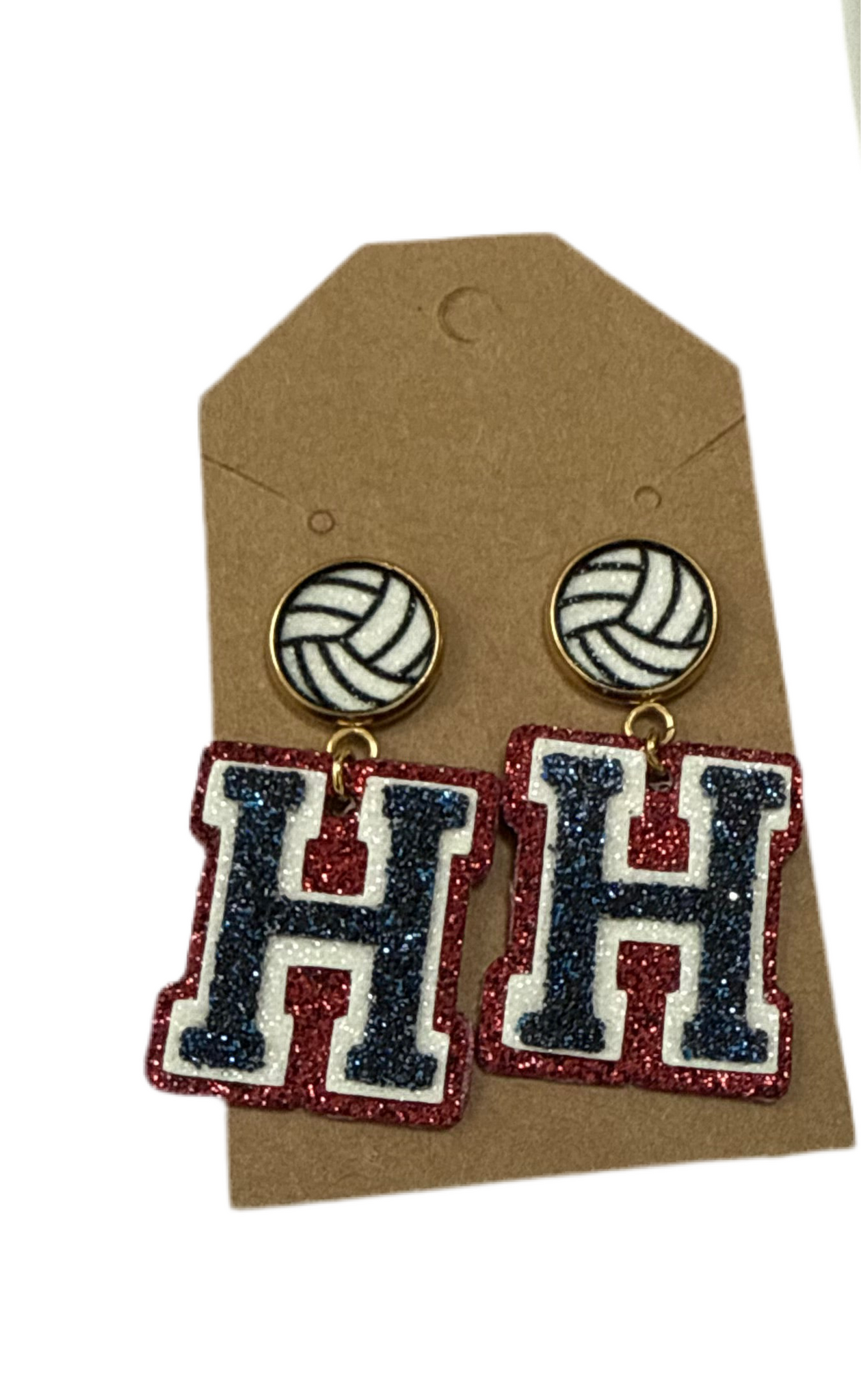 Hannan volleyball earrings