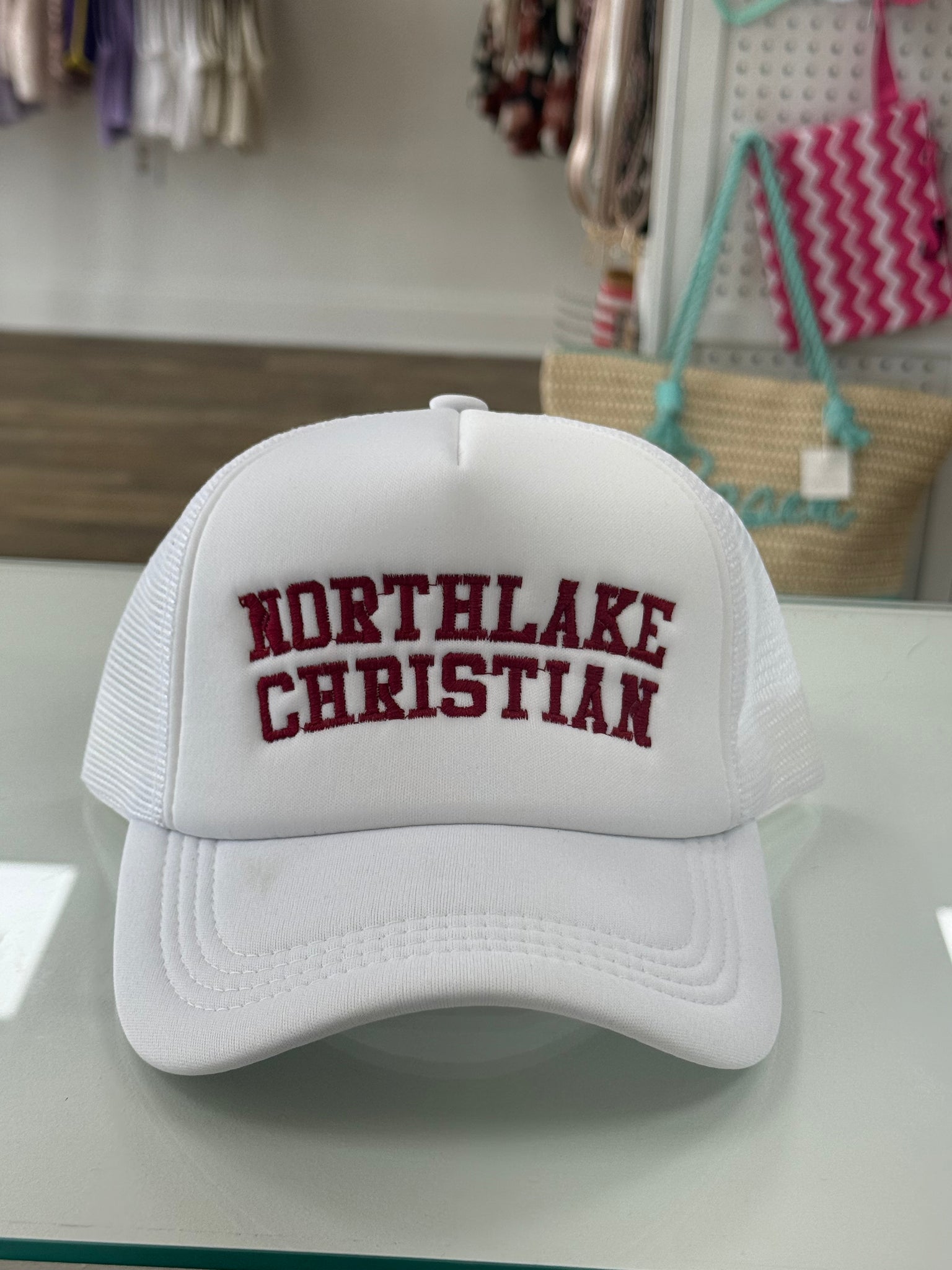 Embroidered School Spirit Trucker Hats