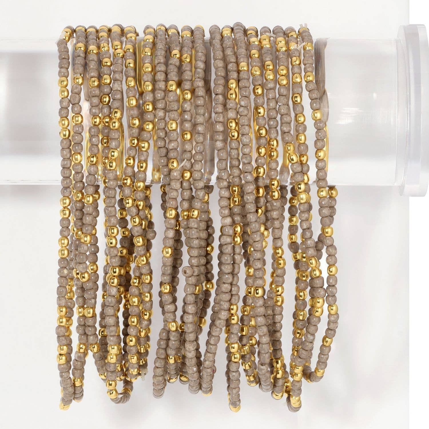 Set/24 Stretch Beaded Solid Game Day Bracelets