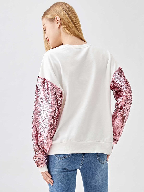 Nutcracker Sequin pullover