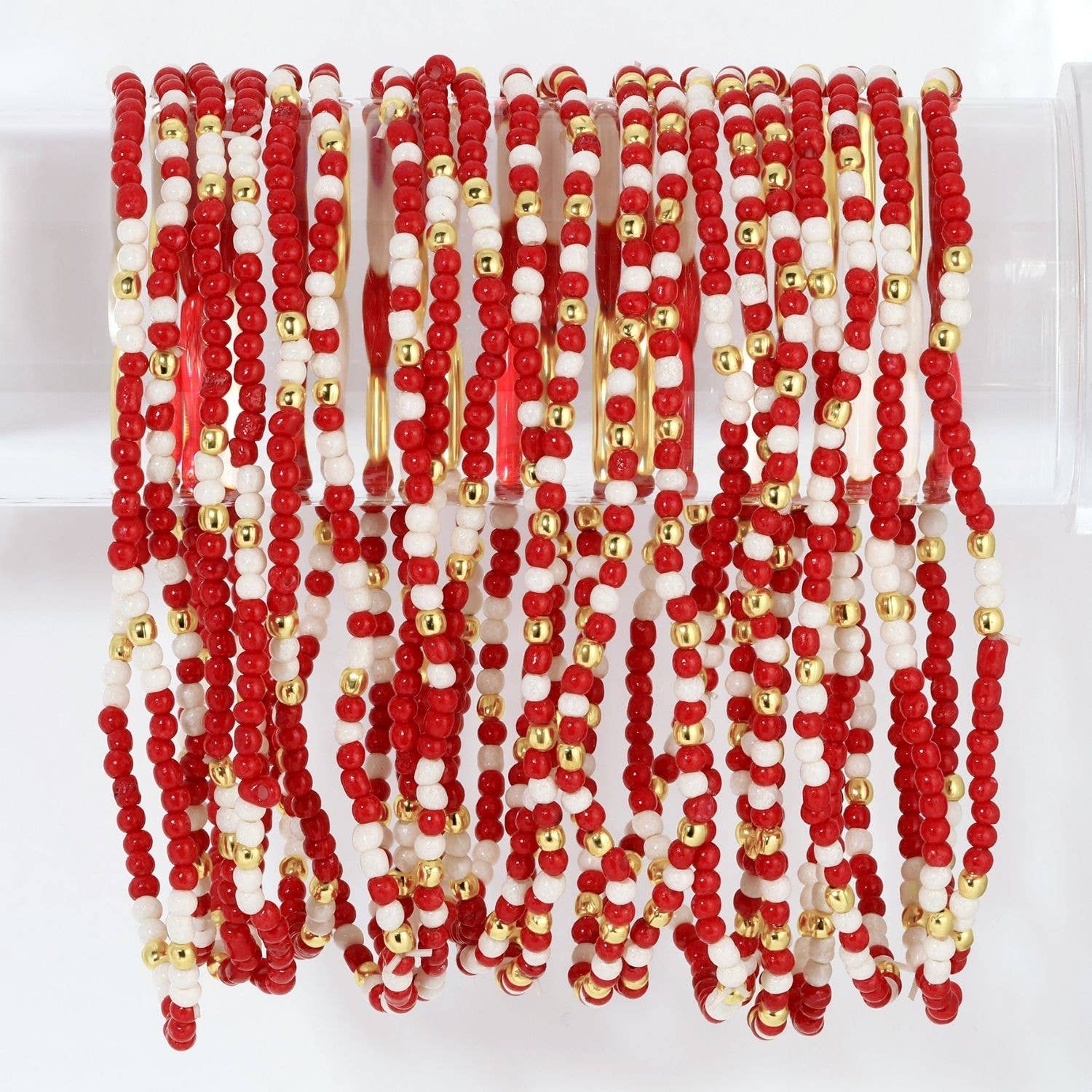 Stretch Beaded GAME DAY Bracelets