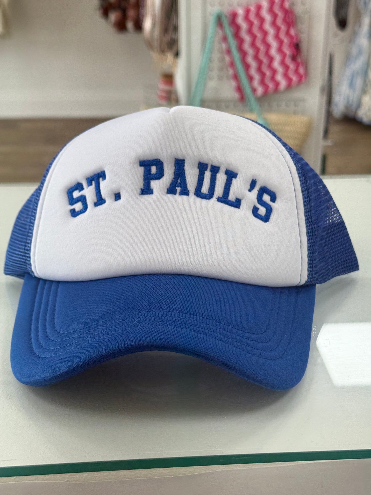 Embroidered School Spirit Trucker Hats
