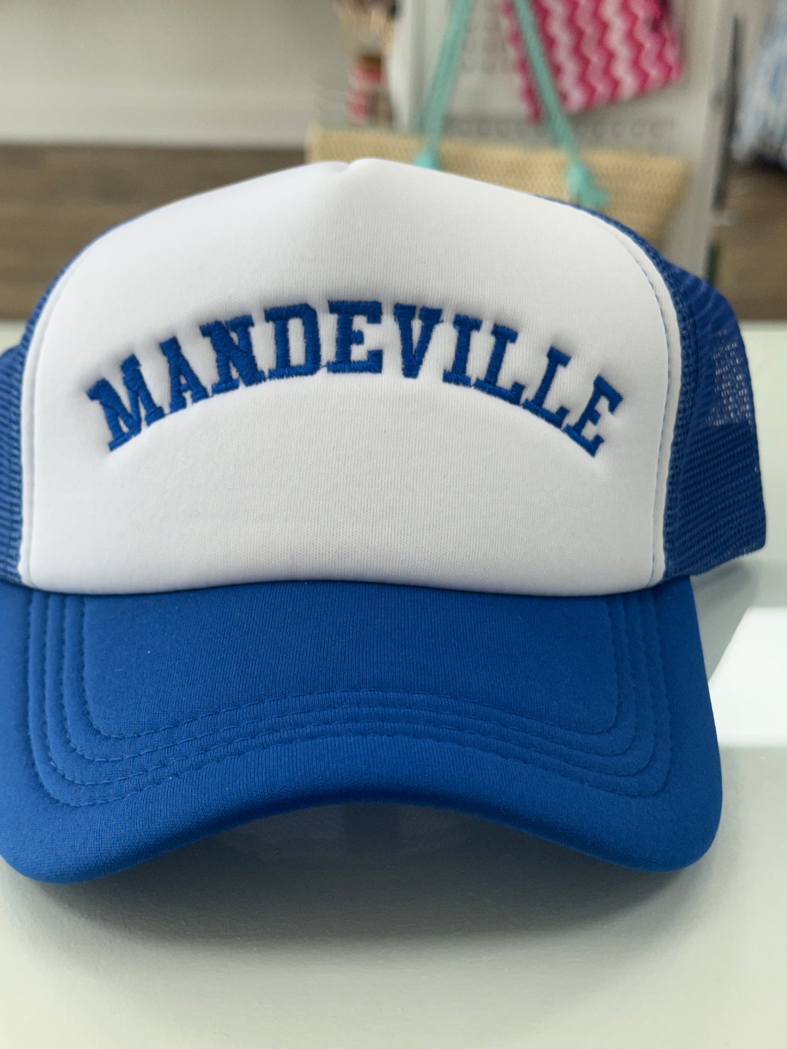 Embroidered School Spirit Trucker Hats