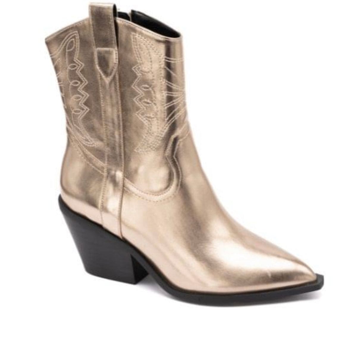 Gold Rowdy boots