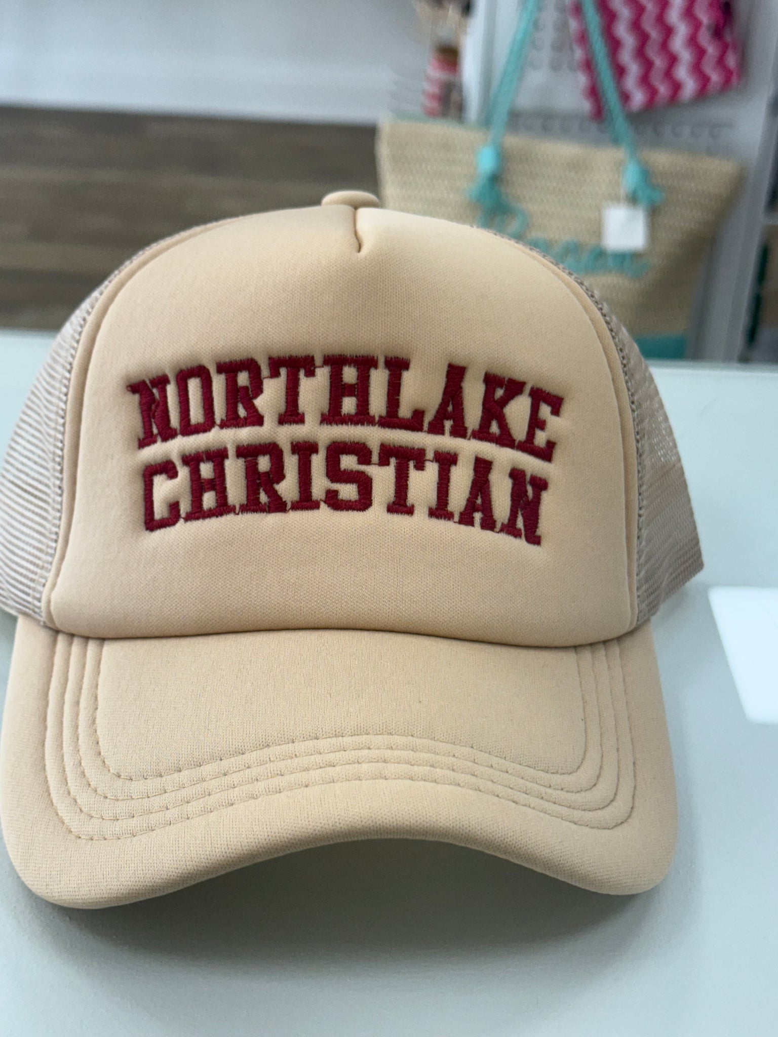 Embroidered School Spirit Trucker Hats