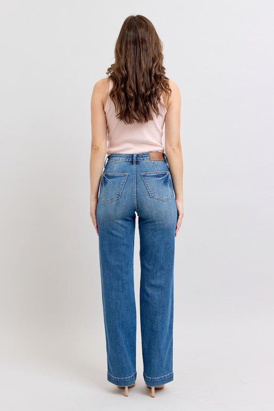 Judy Blue contrast thread straight