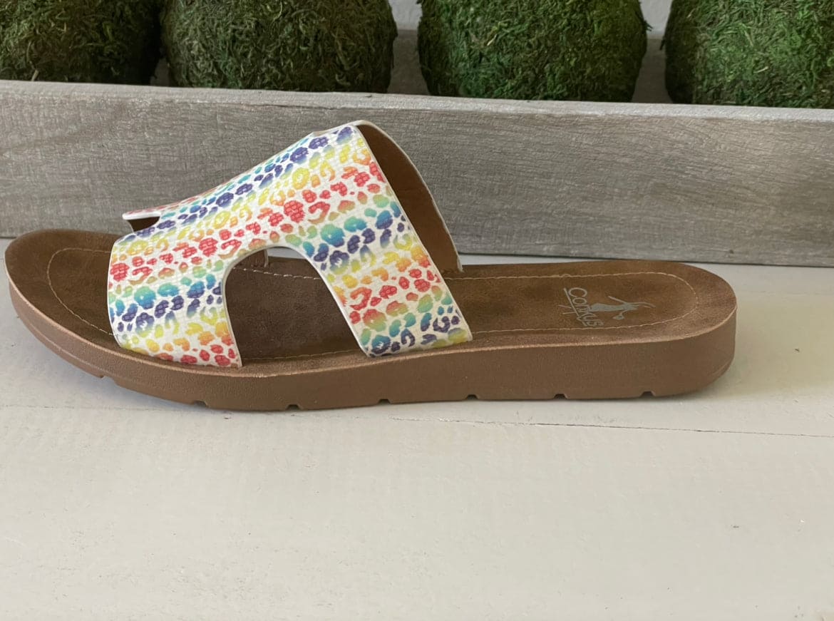 Corkys multi colored shoes