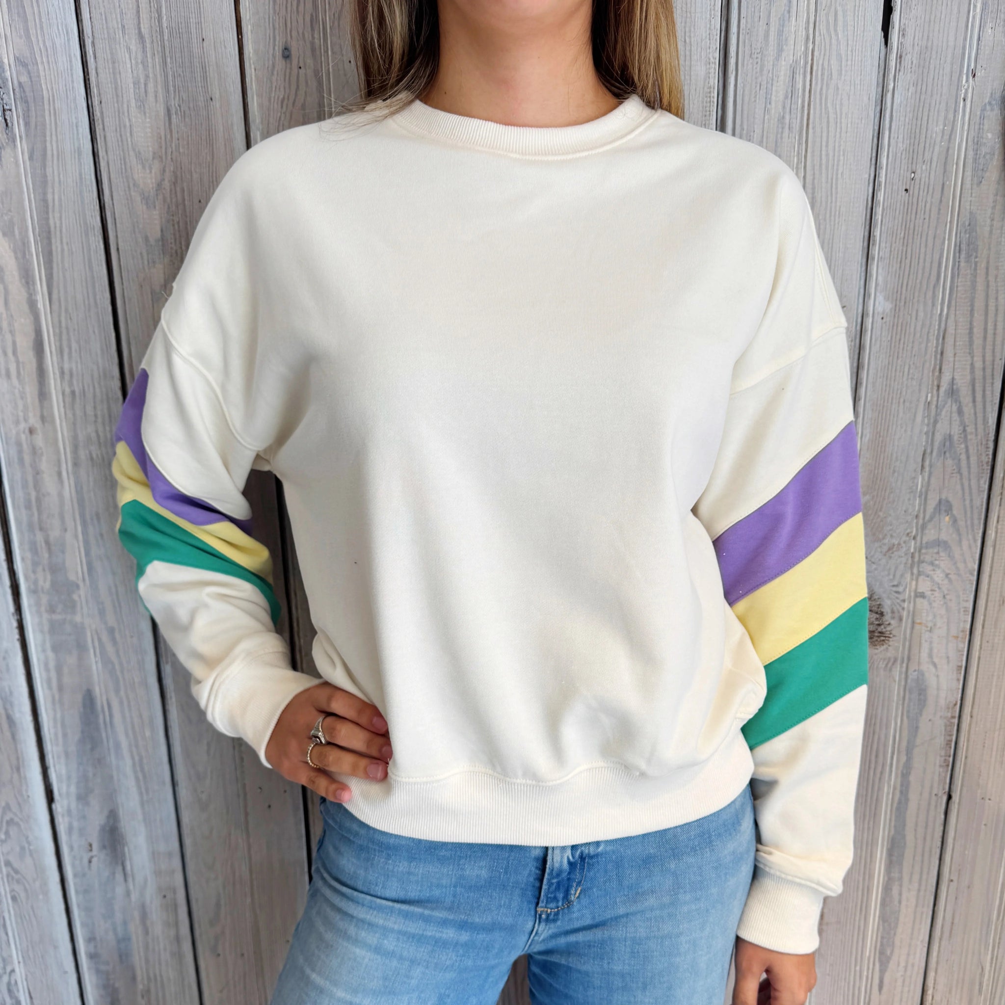 Mardi Gras pullover