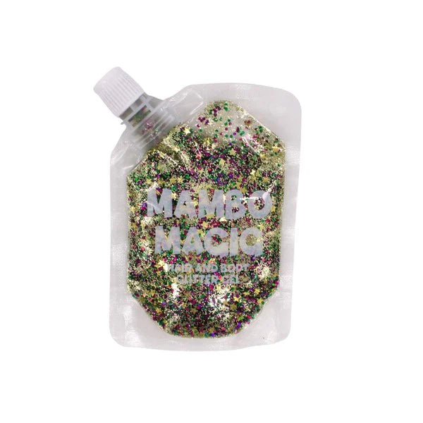 Mardi Gras mambo glitter