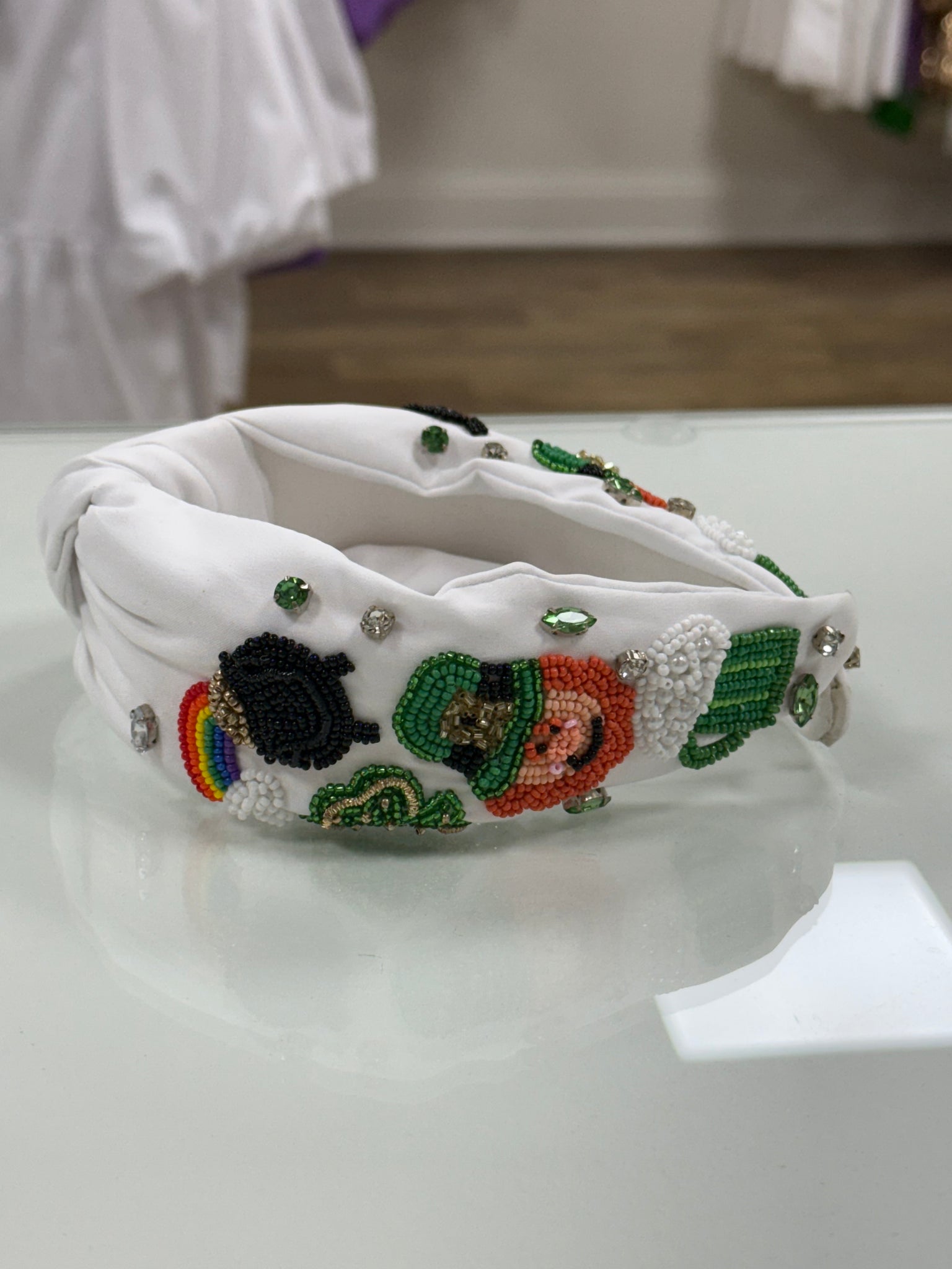 Pot of gold St. pattys headband