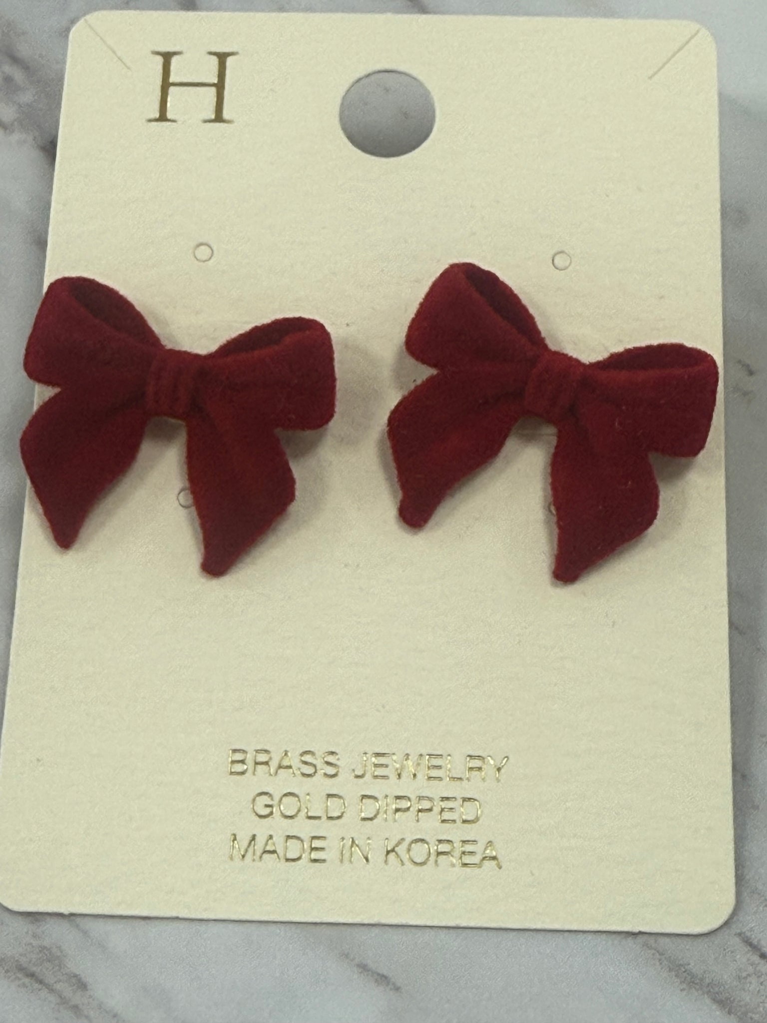 Christmas earrings