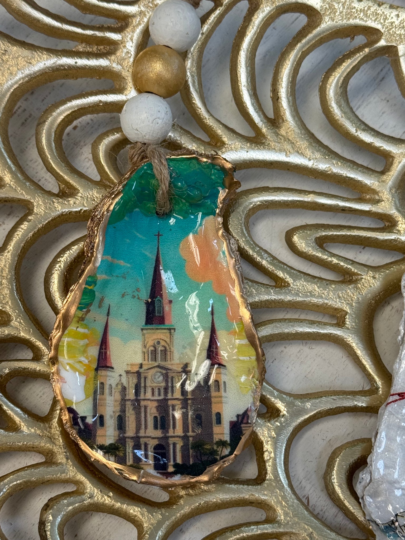 LA oyster ornaments