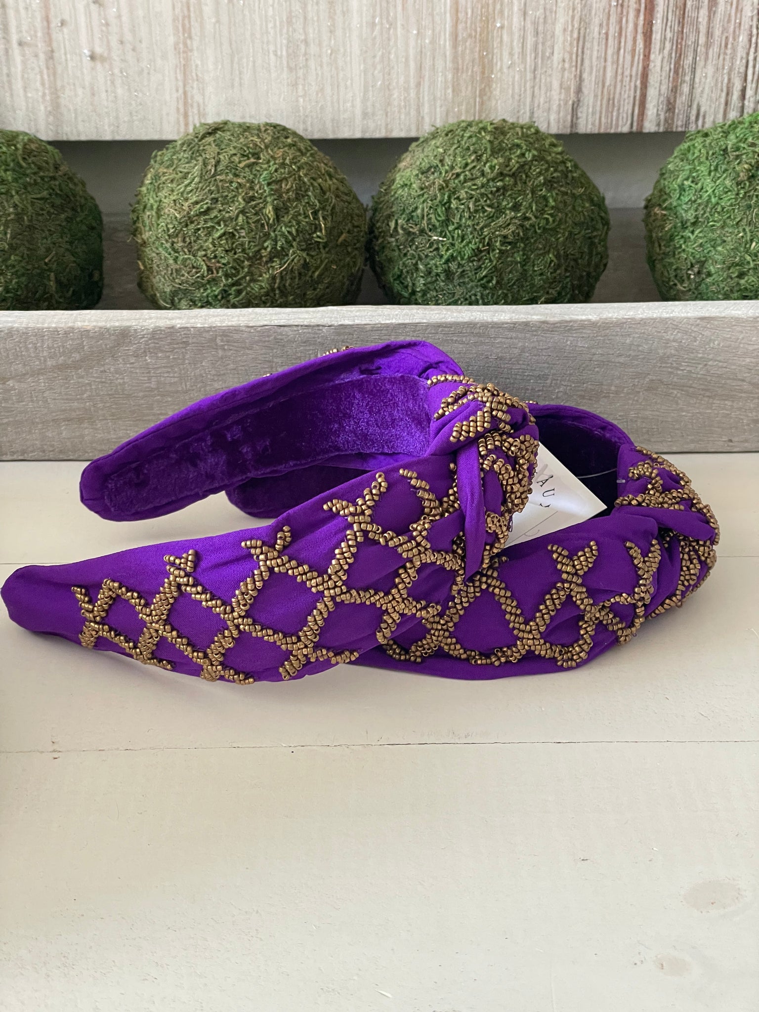 Game Day Purple and Gold Headbands