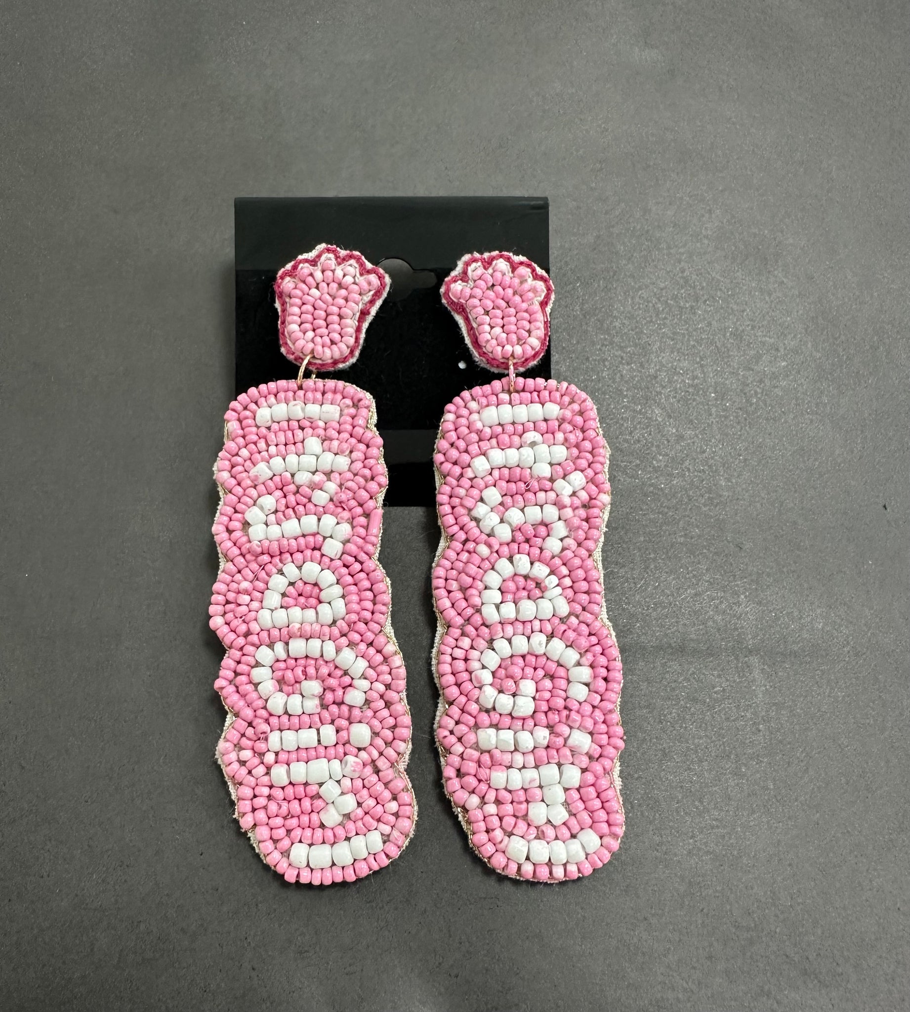 Pink Its a Girl Earrings