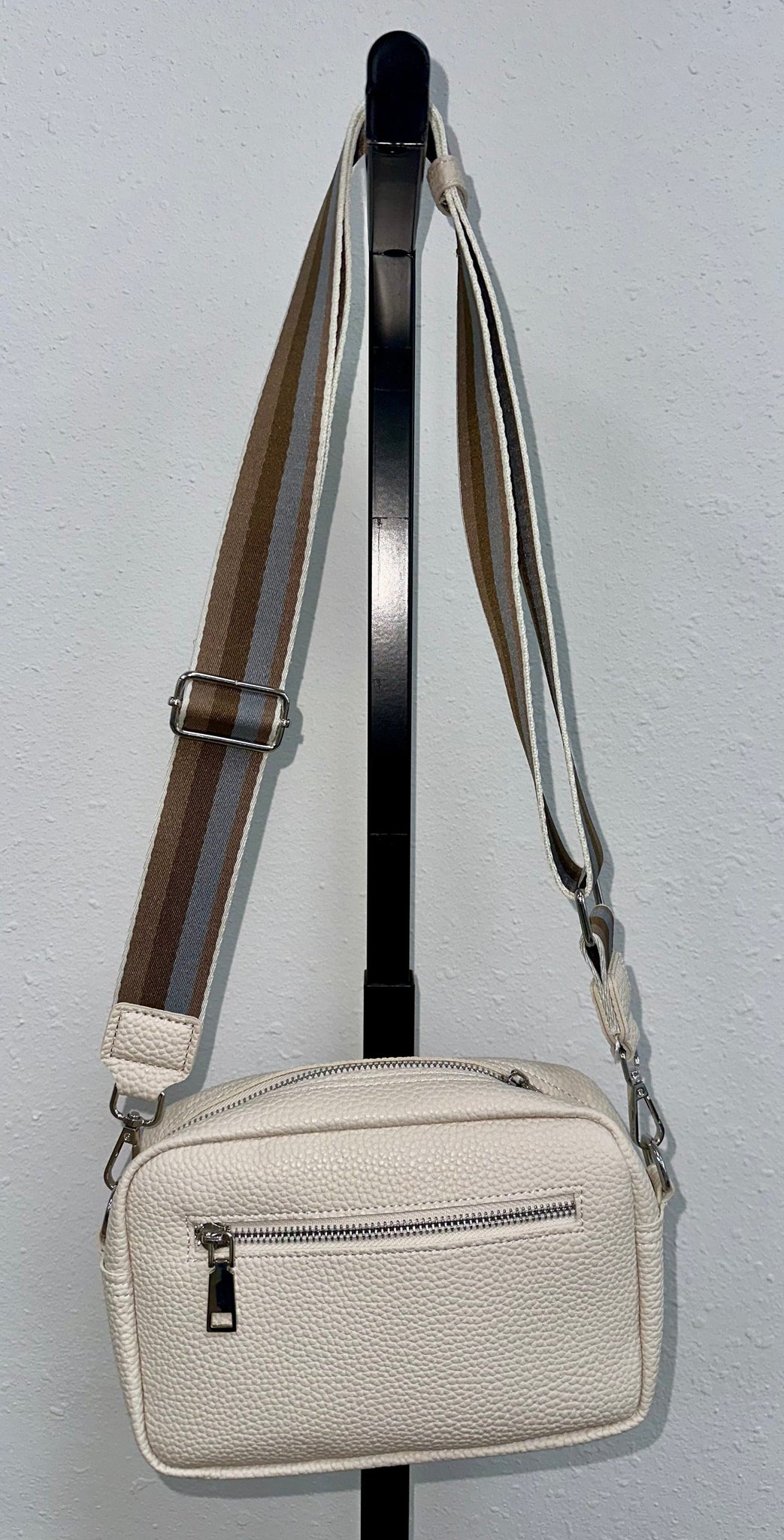 Cream Cross body Bag