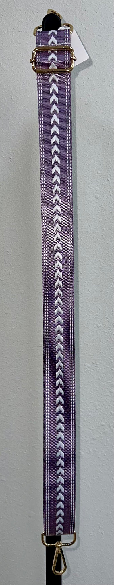 Purple Arrow Purse Strap