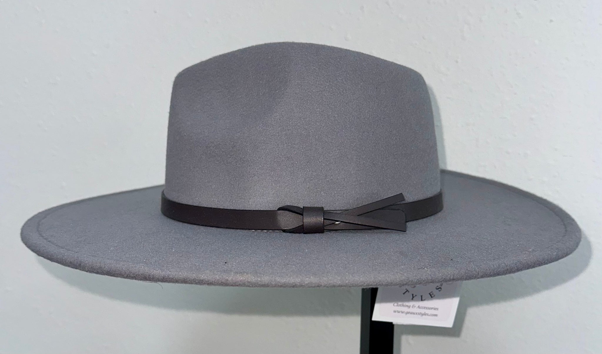 Grey and Black Hat