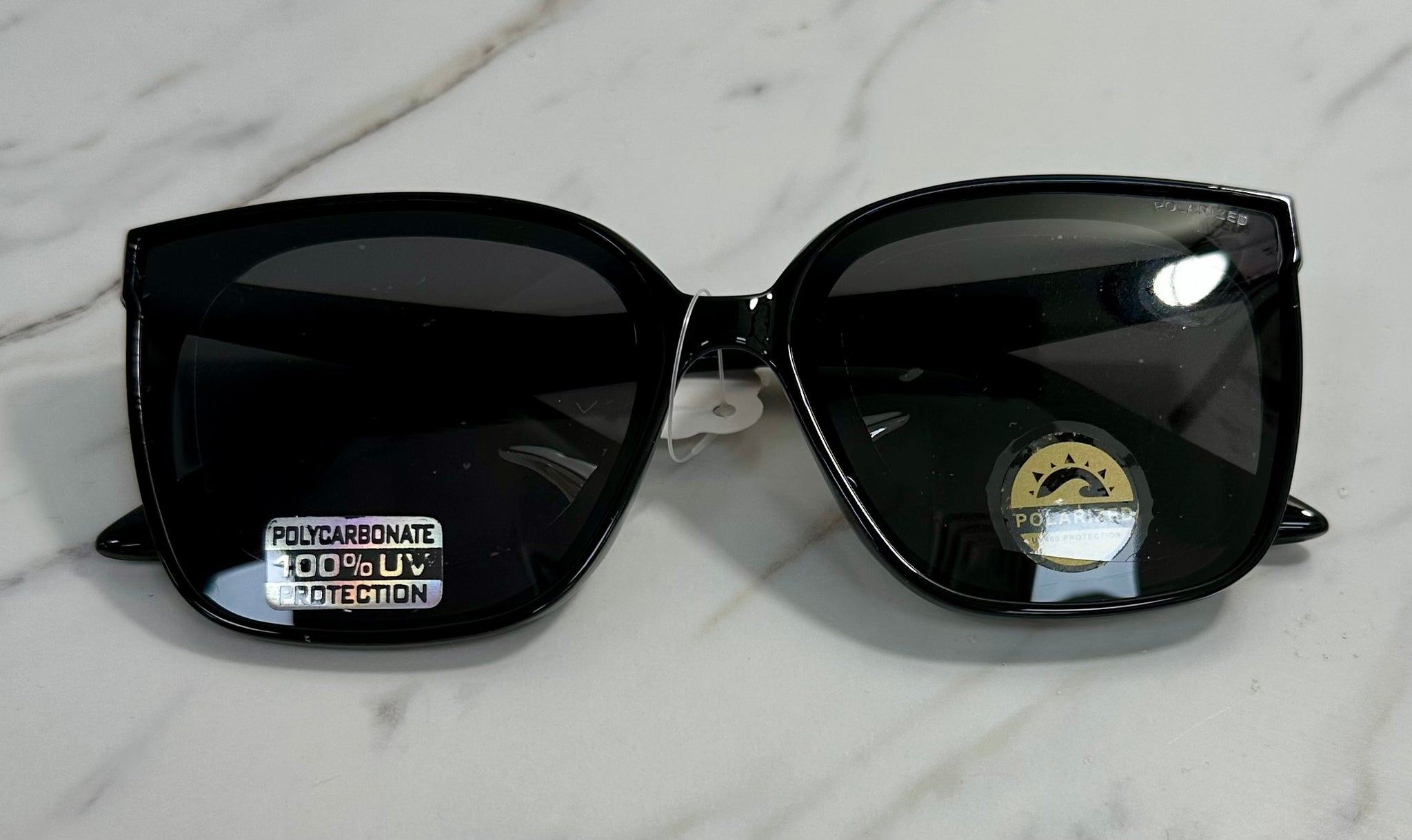 Large Square Frame Sunglasses
