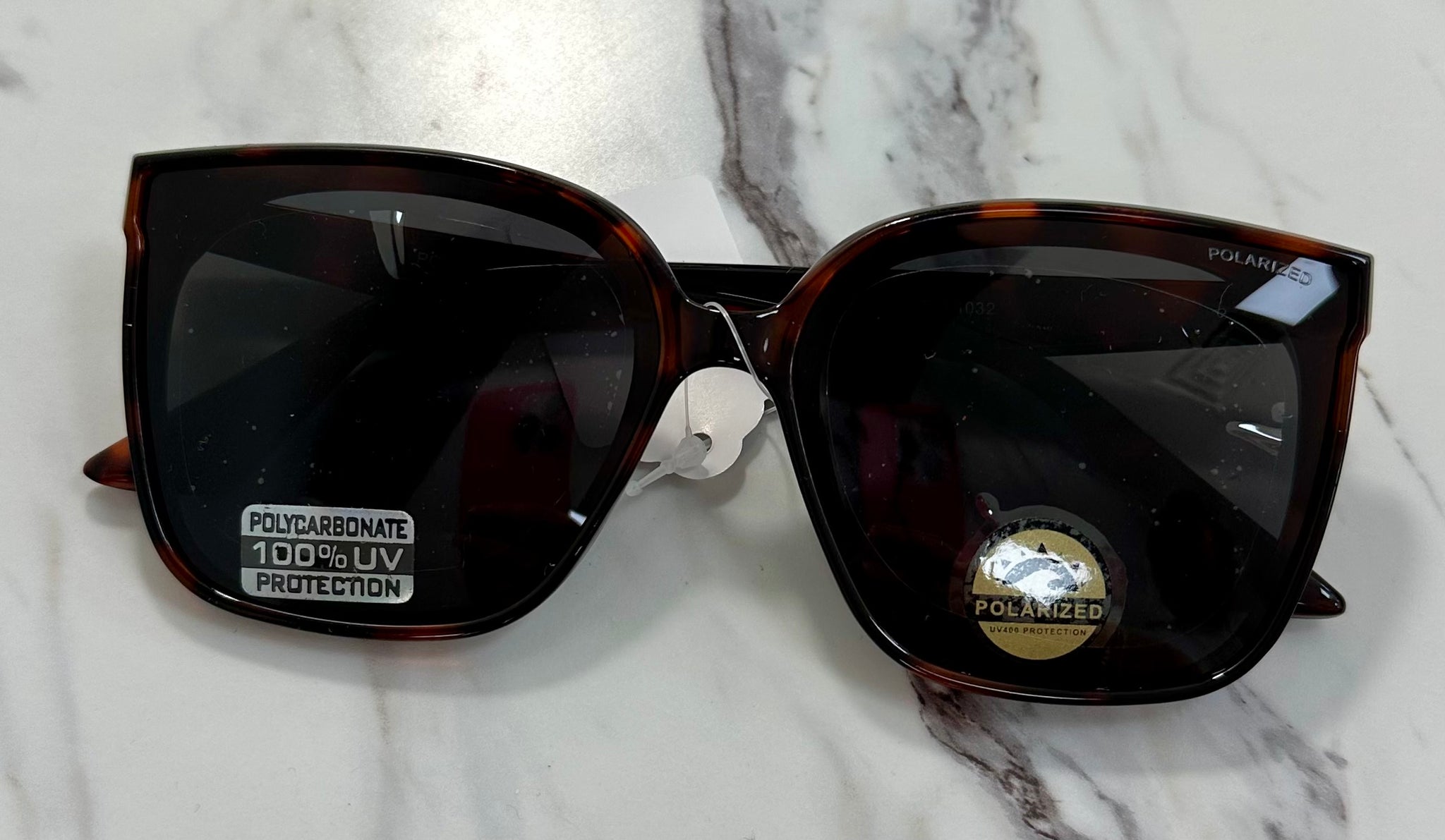 Large Square Frame Sunglasses