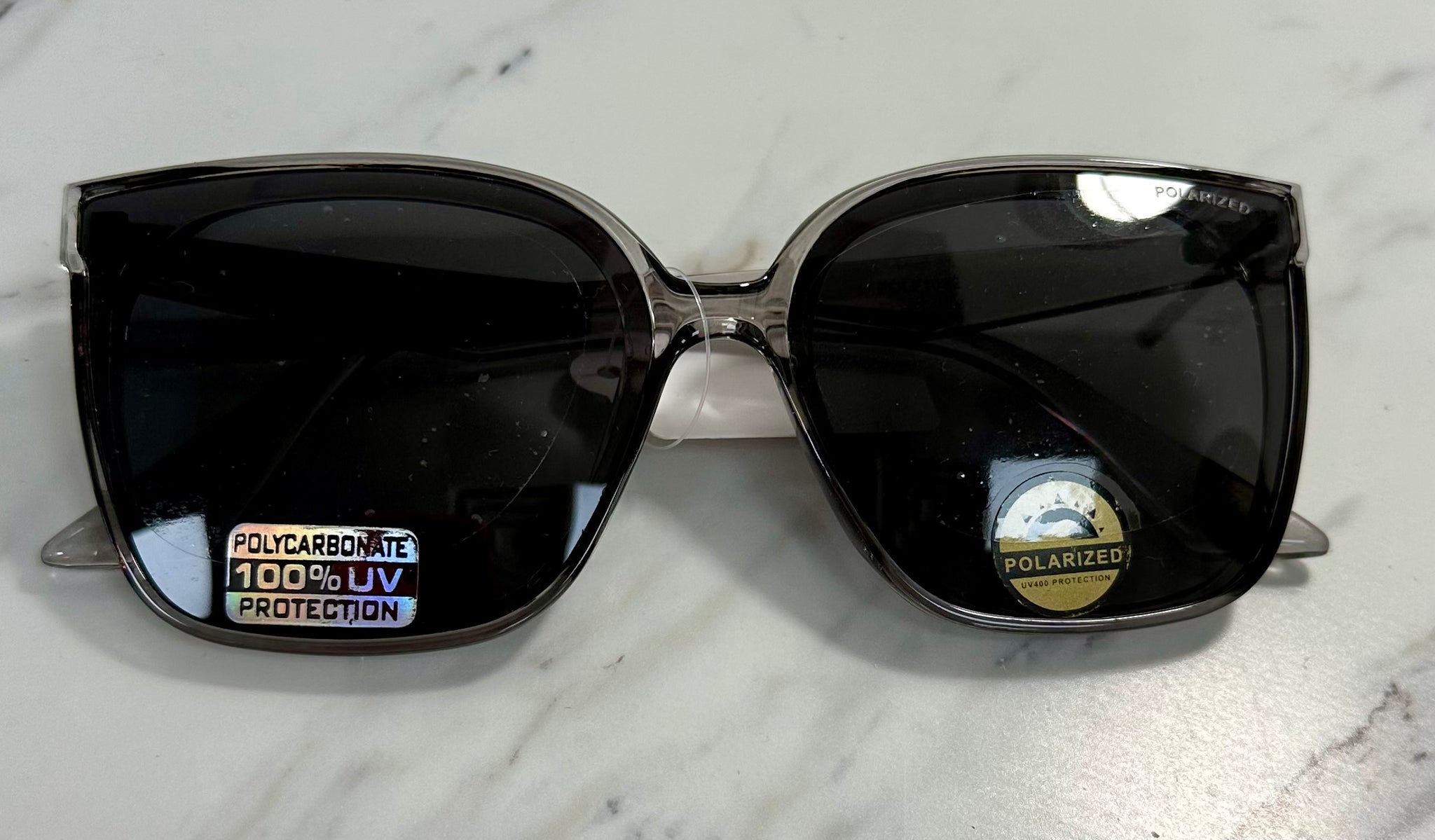 Large Square Frame Sunglasses