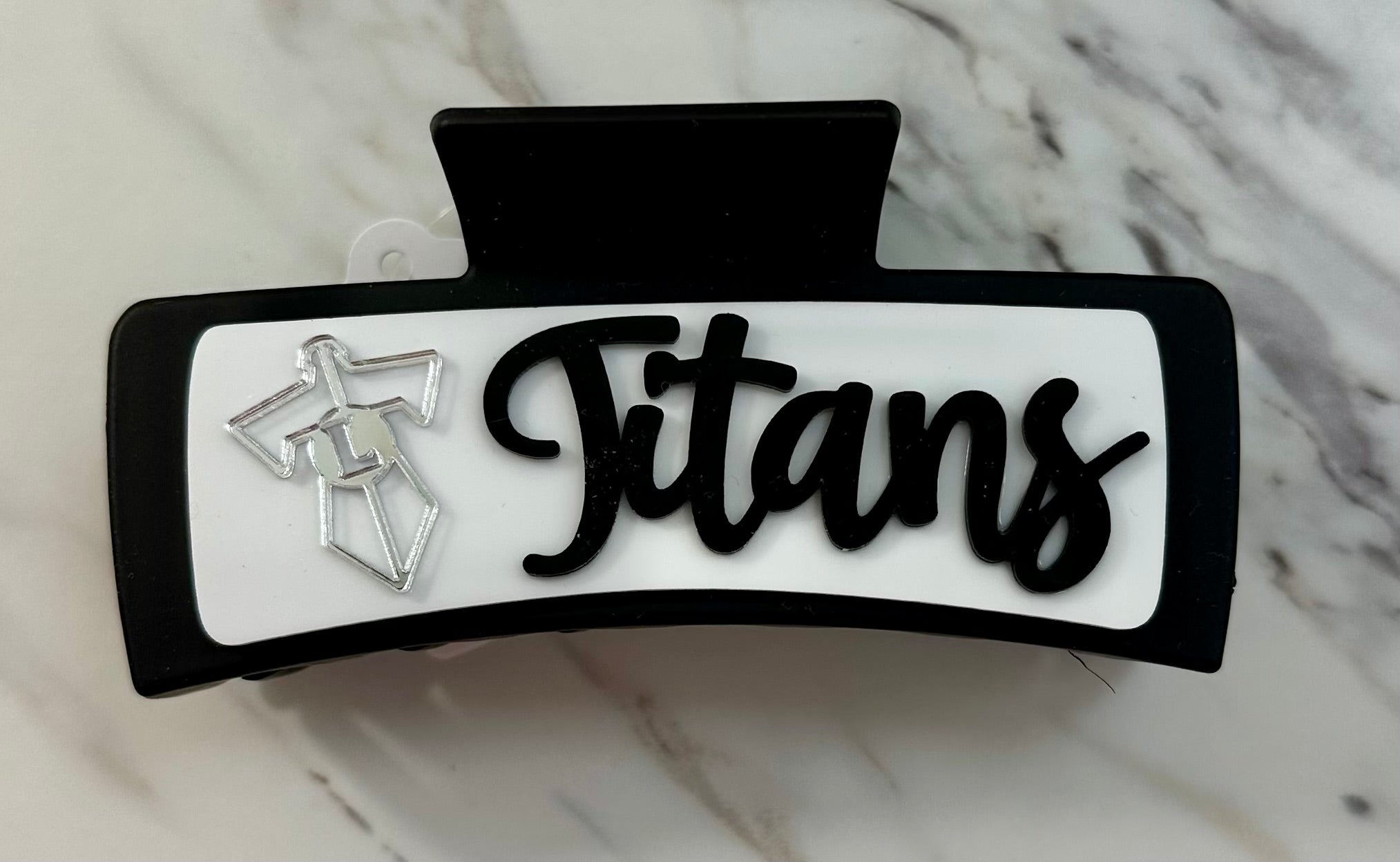 School spirit hair clips