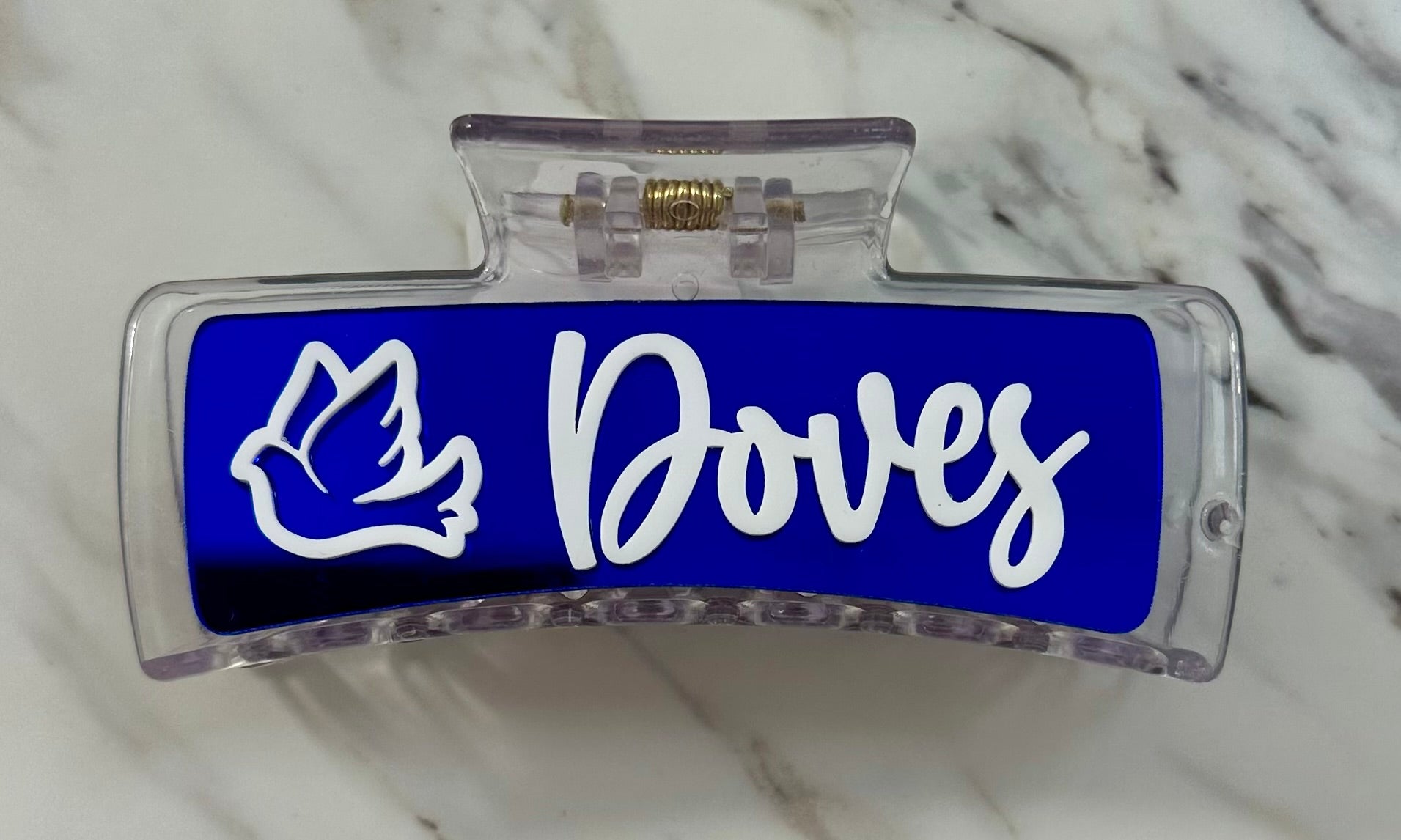 School spirit hair clips