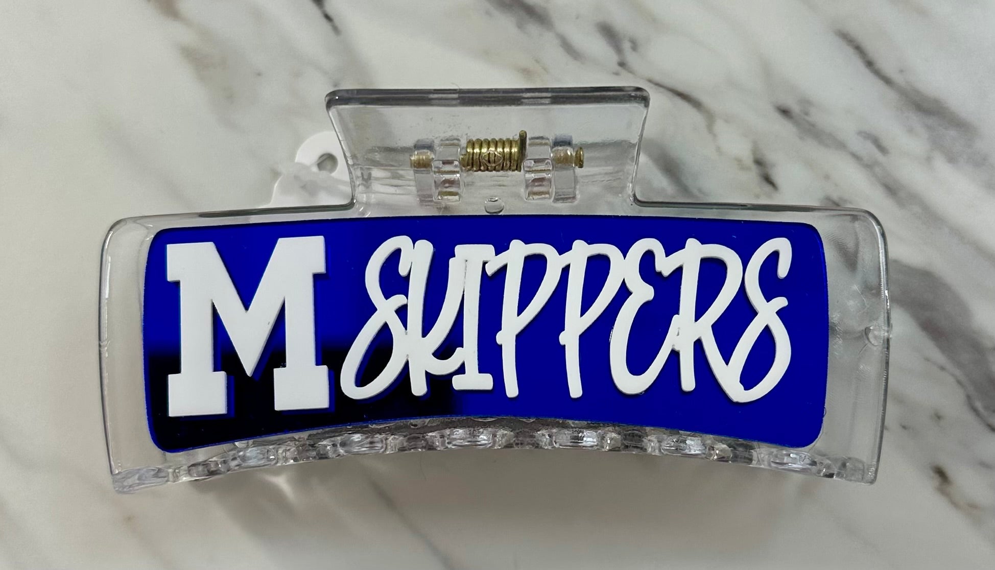School spirit hair clips