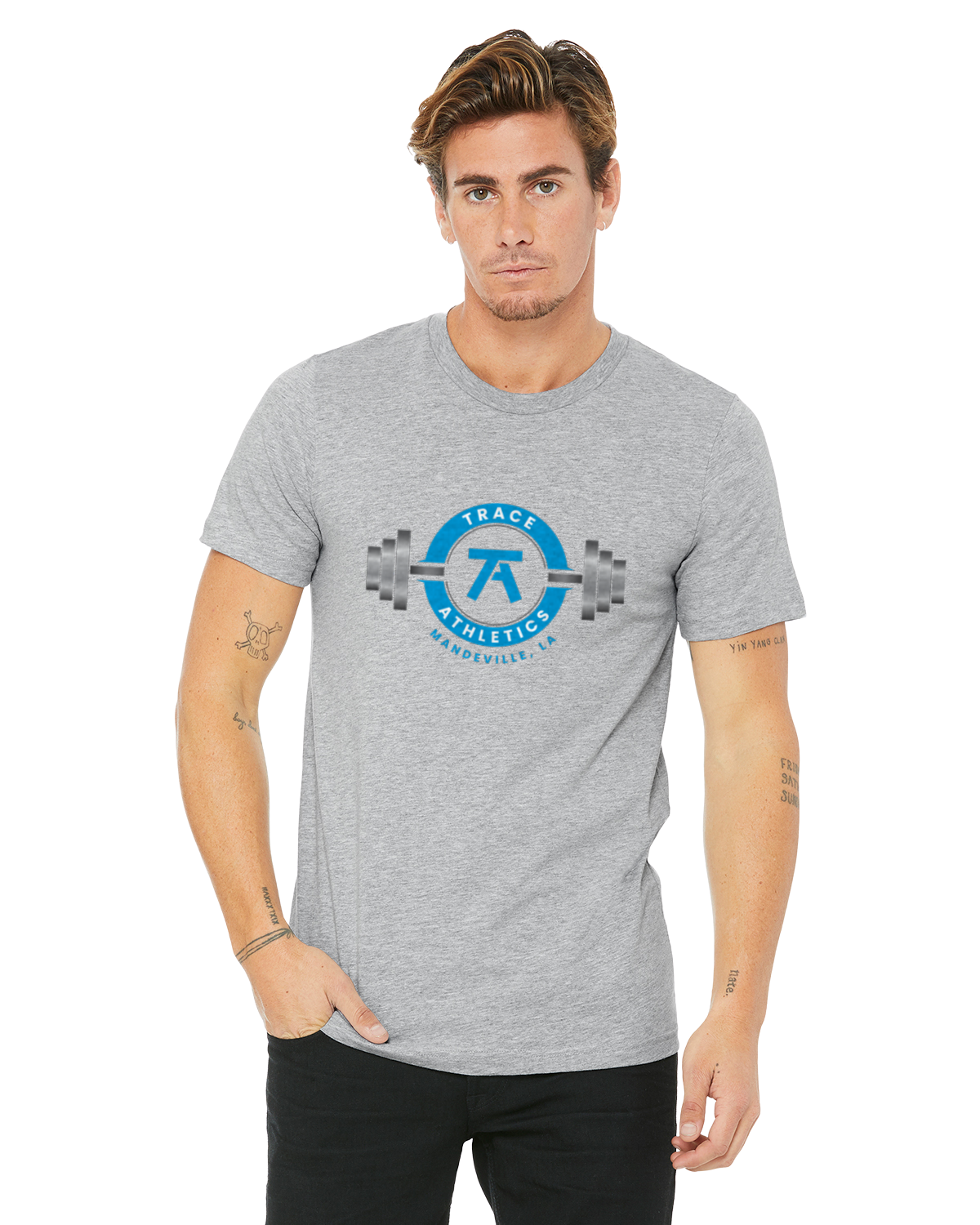 Trace Bella & Canvas men’s crew 3001U