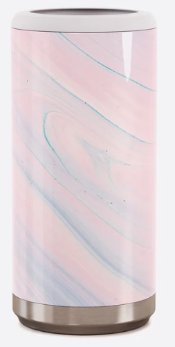 Unicorn Marble Slim Can Cooler