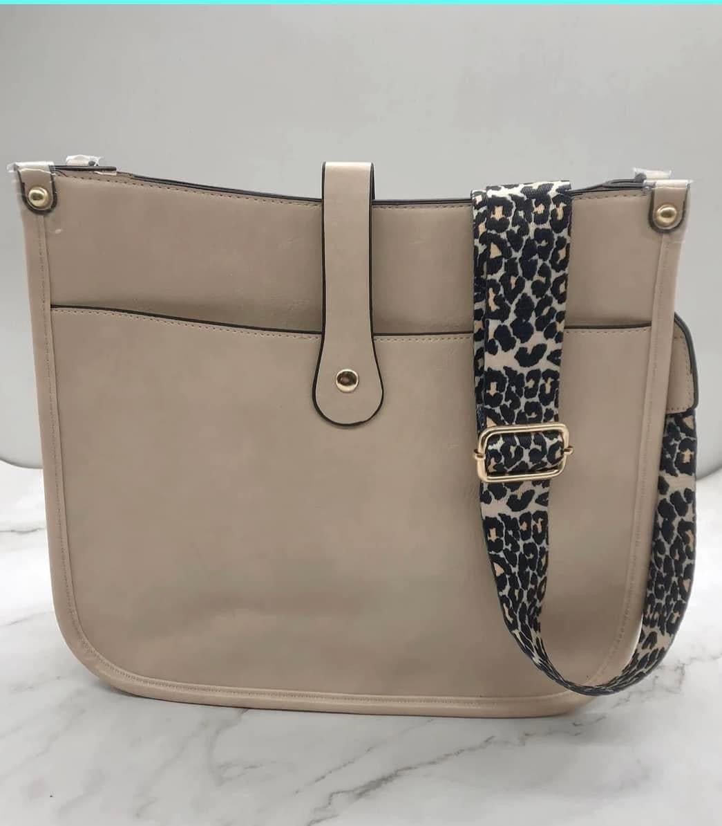Cream crossbody Geaux Styles